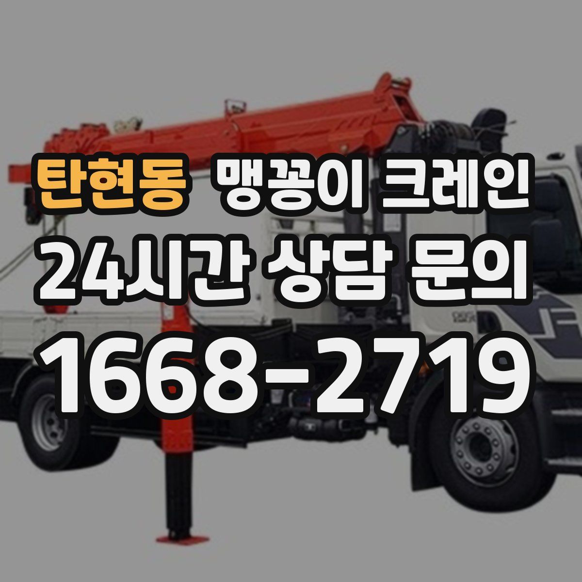 탄현동 맹꽁이 크레인