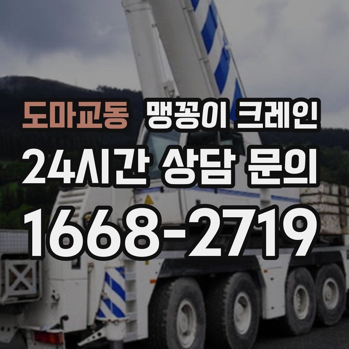 도마교동 맹꽁이 크레인 병원·학교 현장 작업에서 특히 조심할 점
