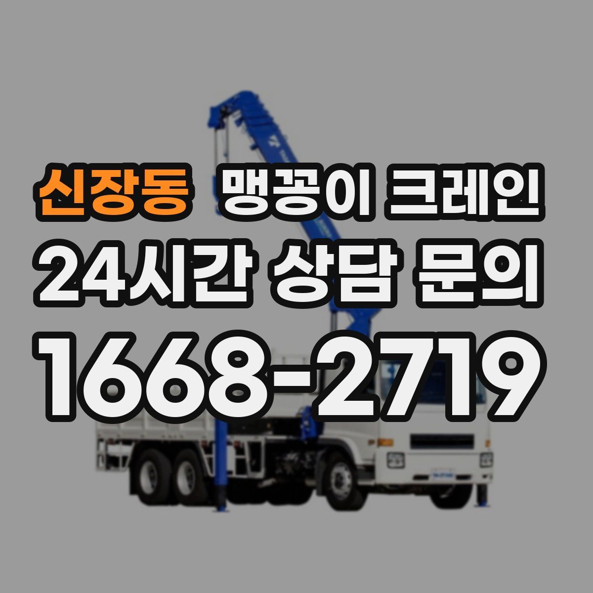 신장동 맹꽁이 크레인