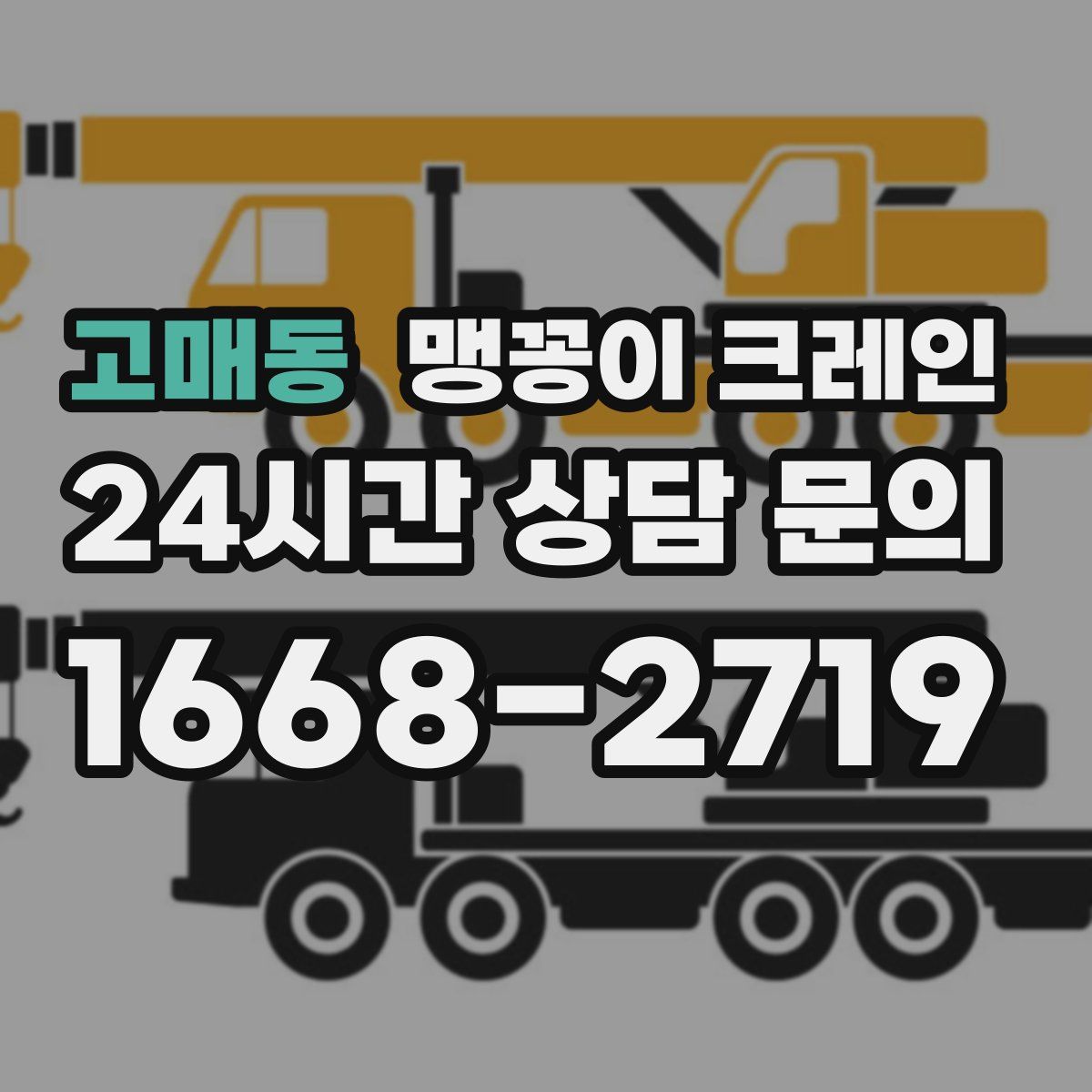 고매동 맹꽁이 크레인