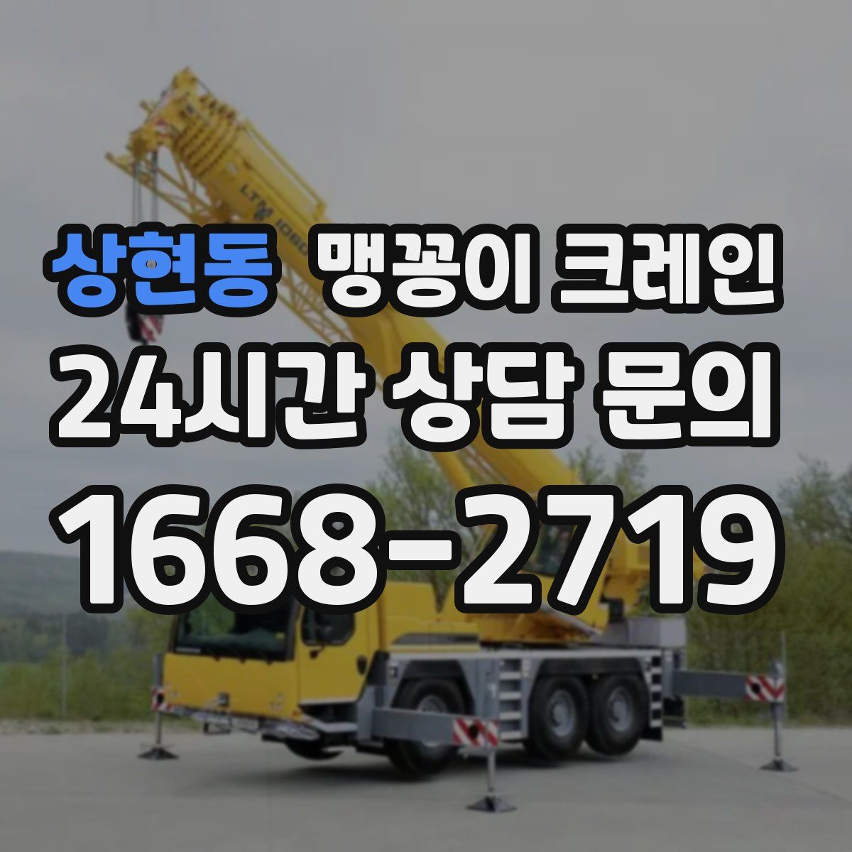 상현동 맹꽁이 크레인
