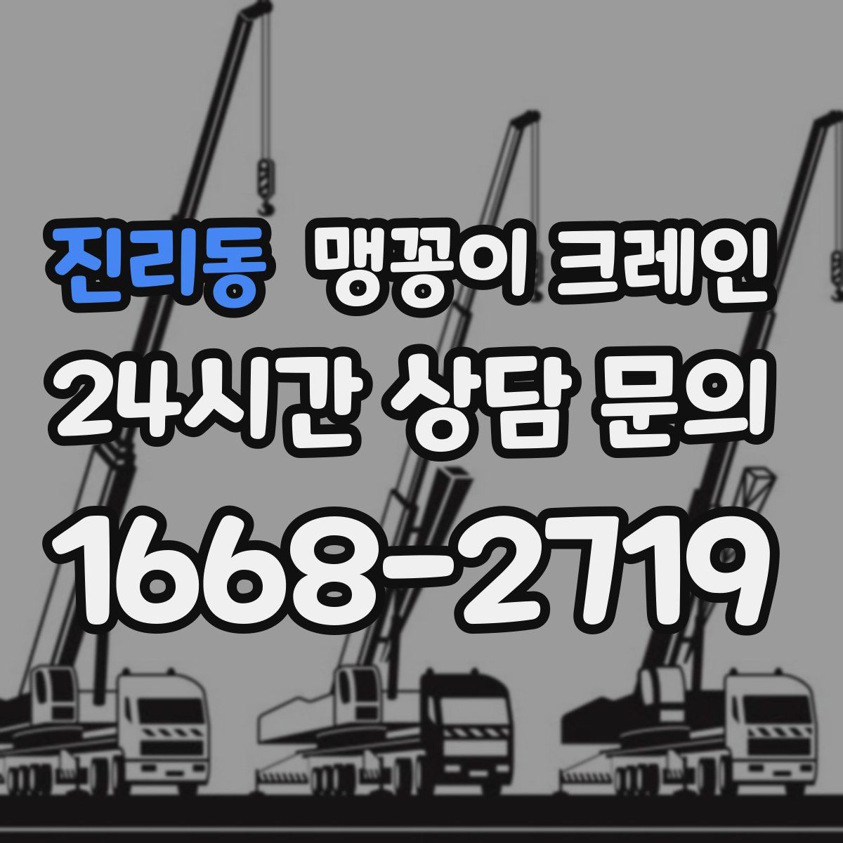 진리동 맹꽁이 크레인