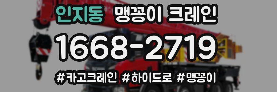인지동 맹꽁이 크레인