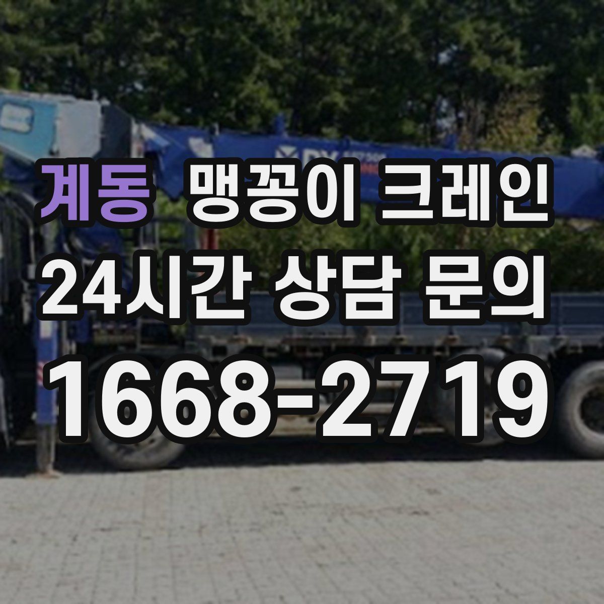 계동 맹꽁이 크레인