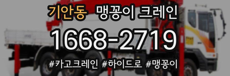 기안동 맹꽁이 크레인