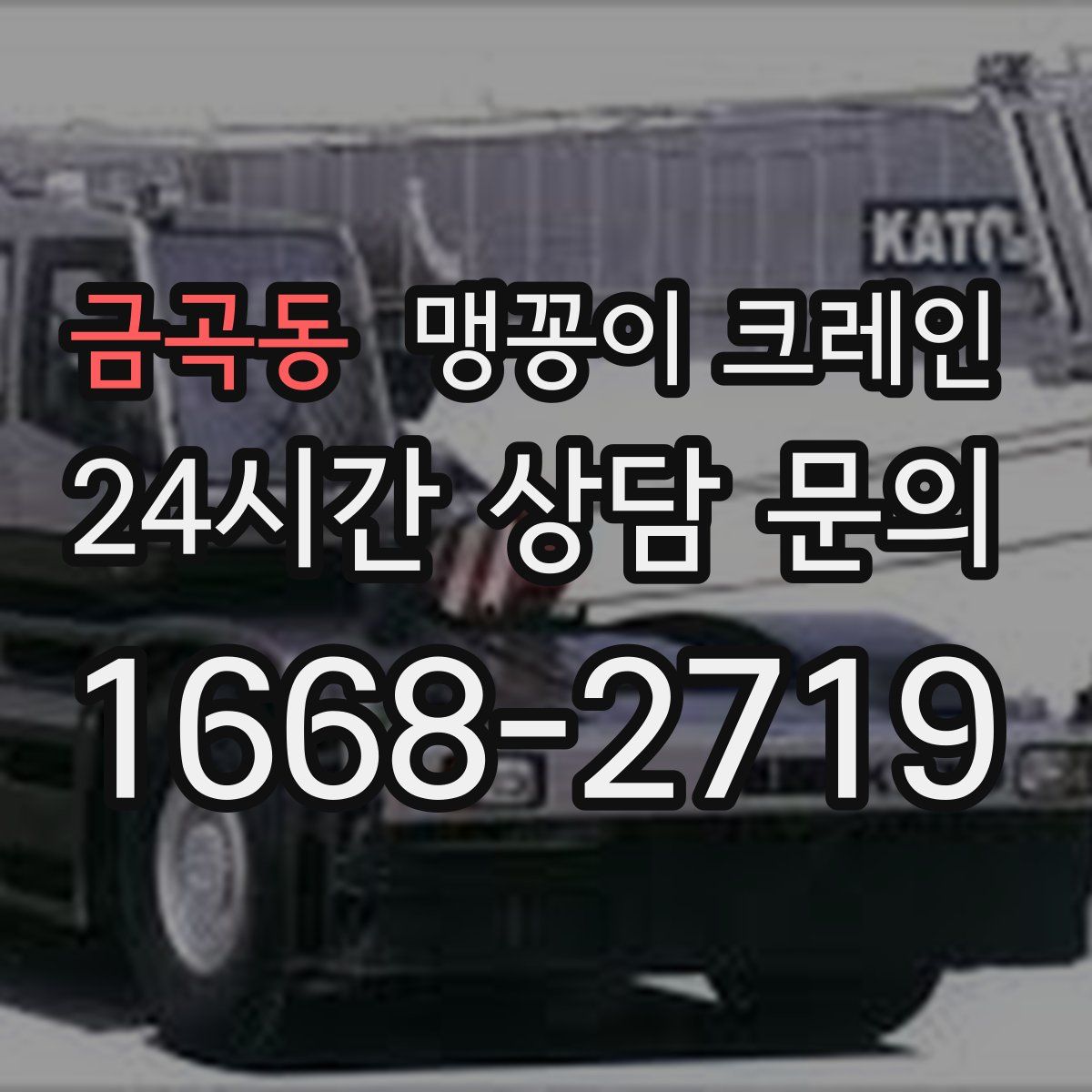 금곡동 맹꽁이 크레인