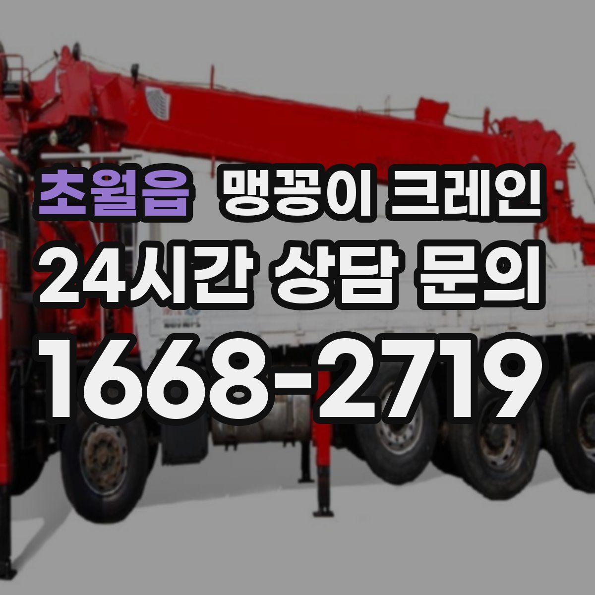 초월읍 맹꽁이 크레인