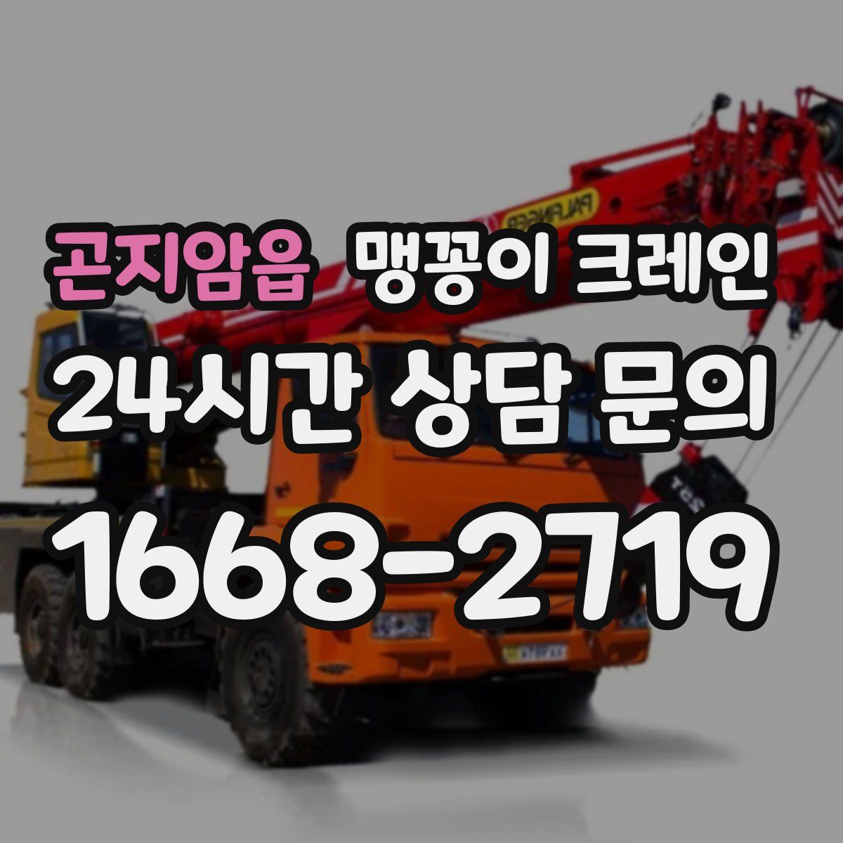 곤지암읍 맹꽁이 크레인