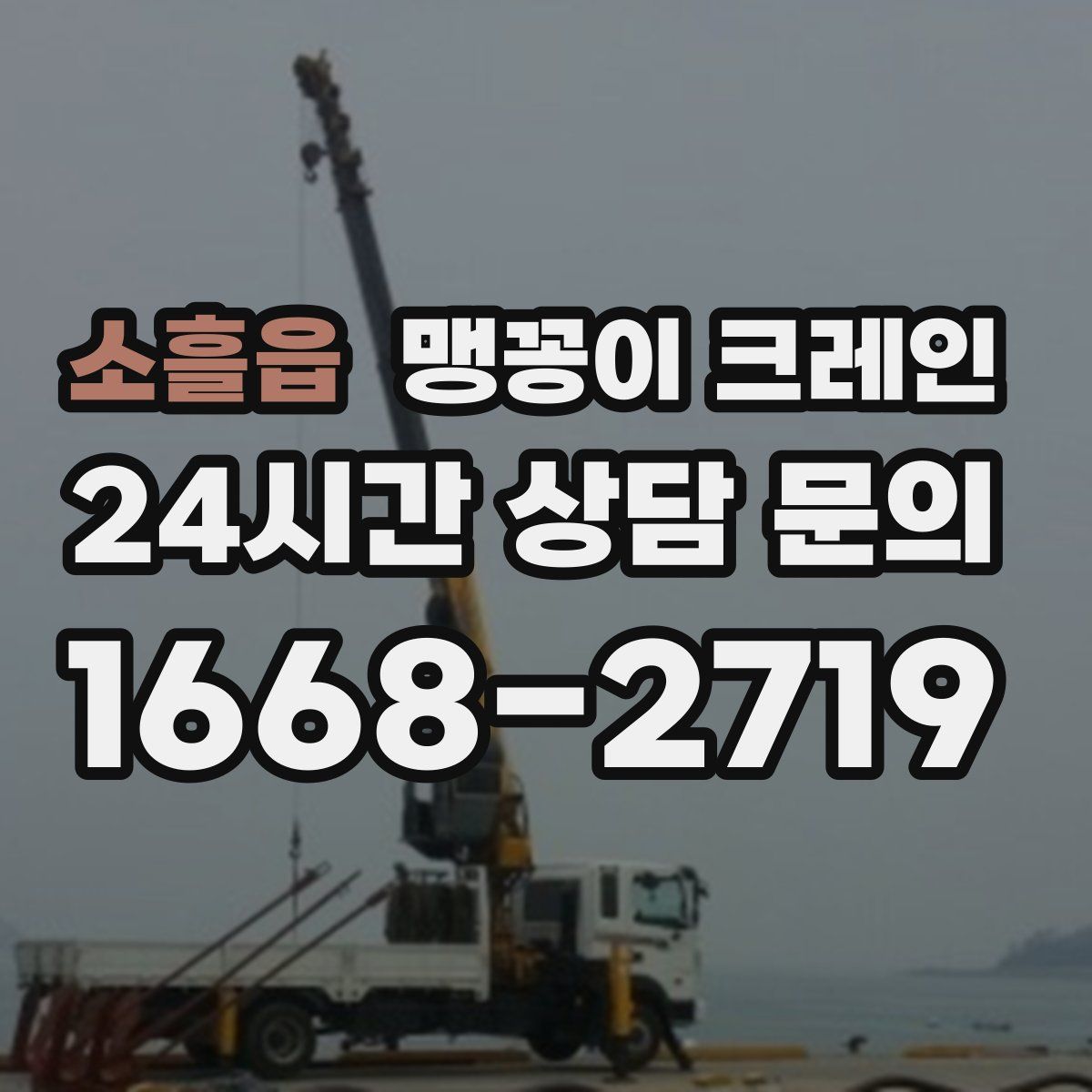 소흘읍 맹꽁이 크레인