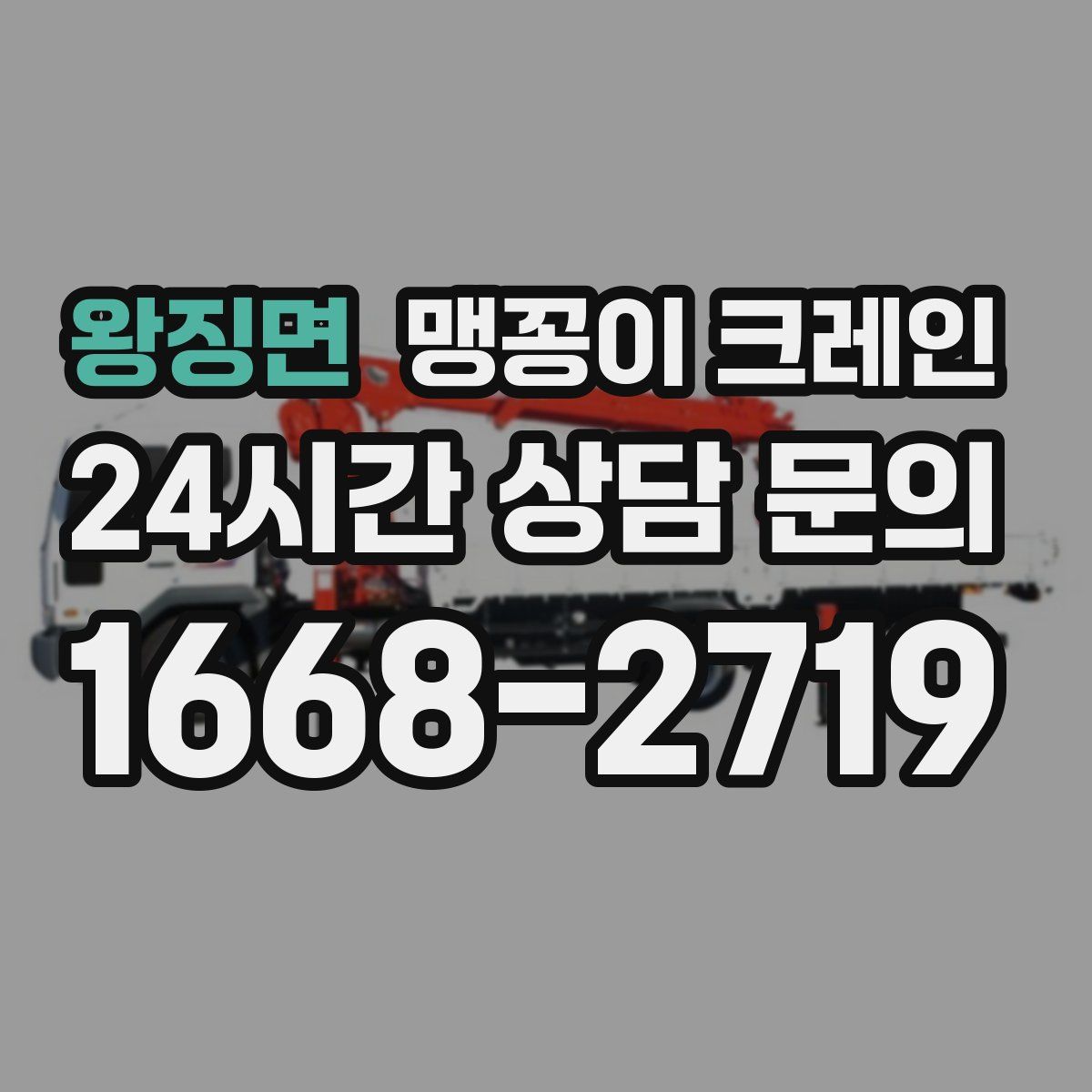 왕징면 맹꽁이 크레인