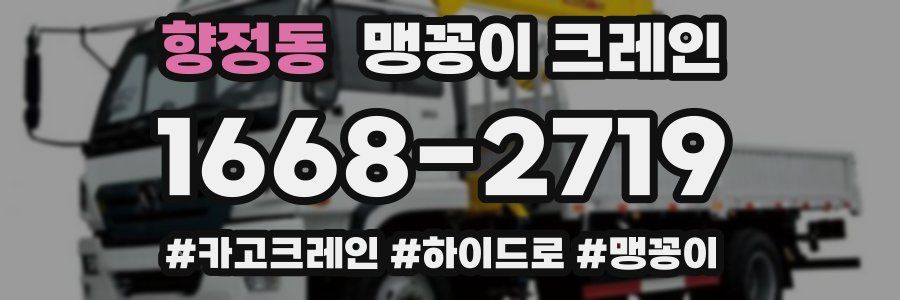 향정동 맹꽁이 크레인