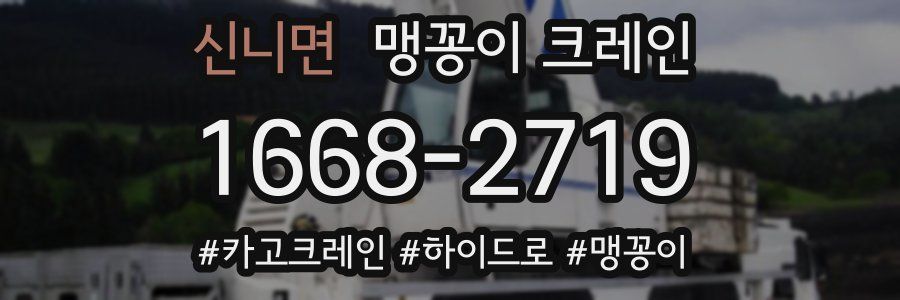 신니면 맹꽁이 크레인