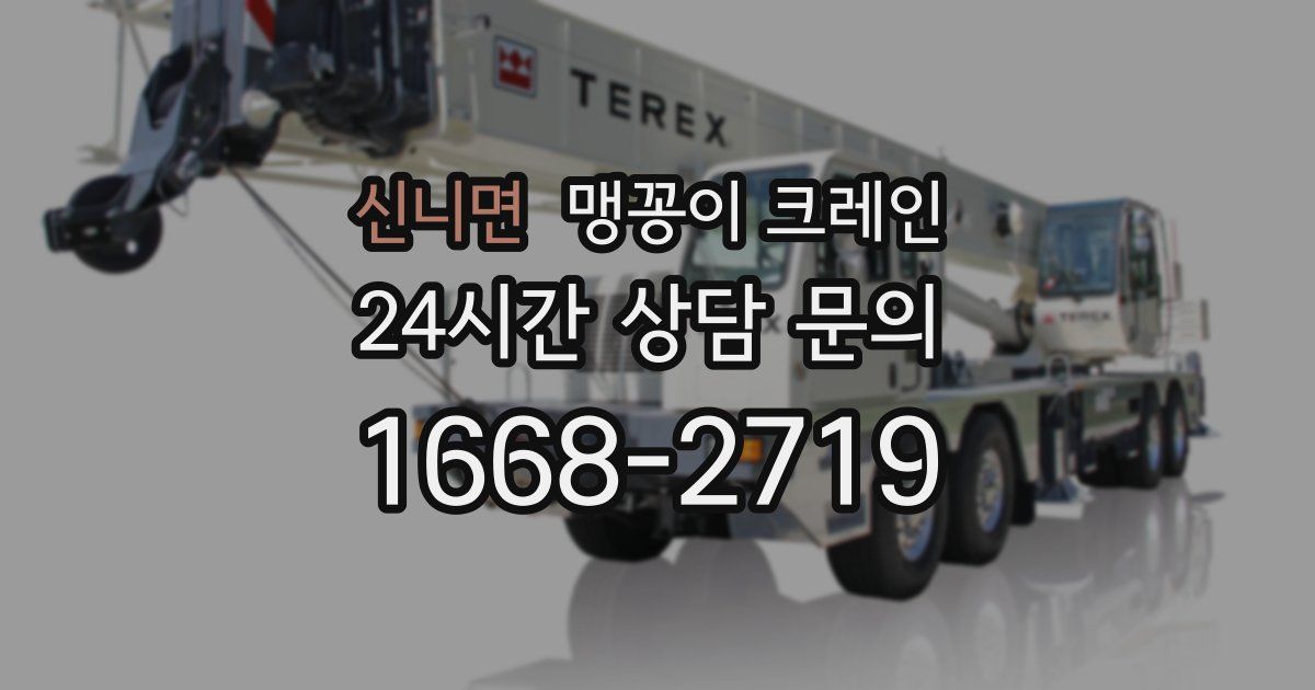 신니면 맹꽁이 크레인