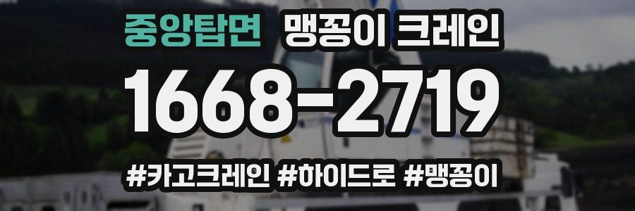 중앙탑면 맹꽁이 크레인