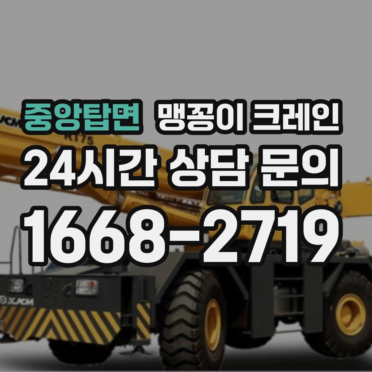 중앙탑면 맹꽁이 크레인