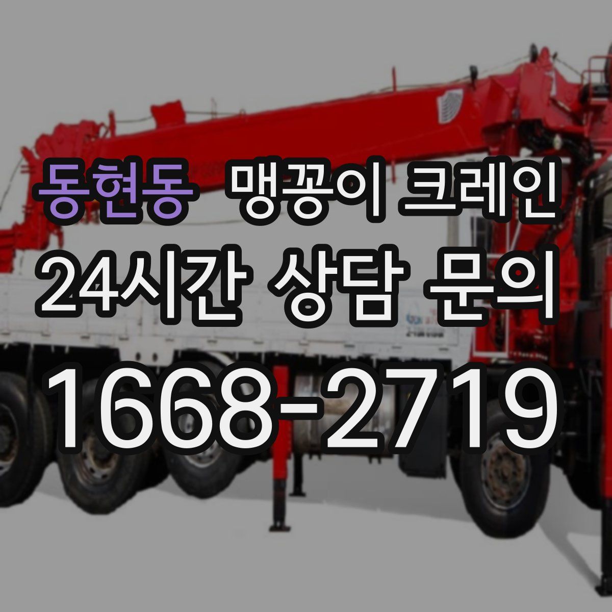 동현동 맹꽁이 크레인