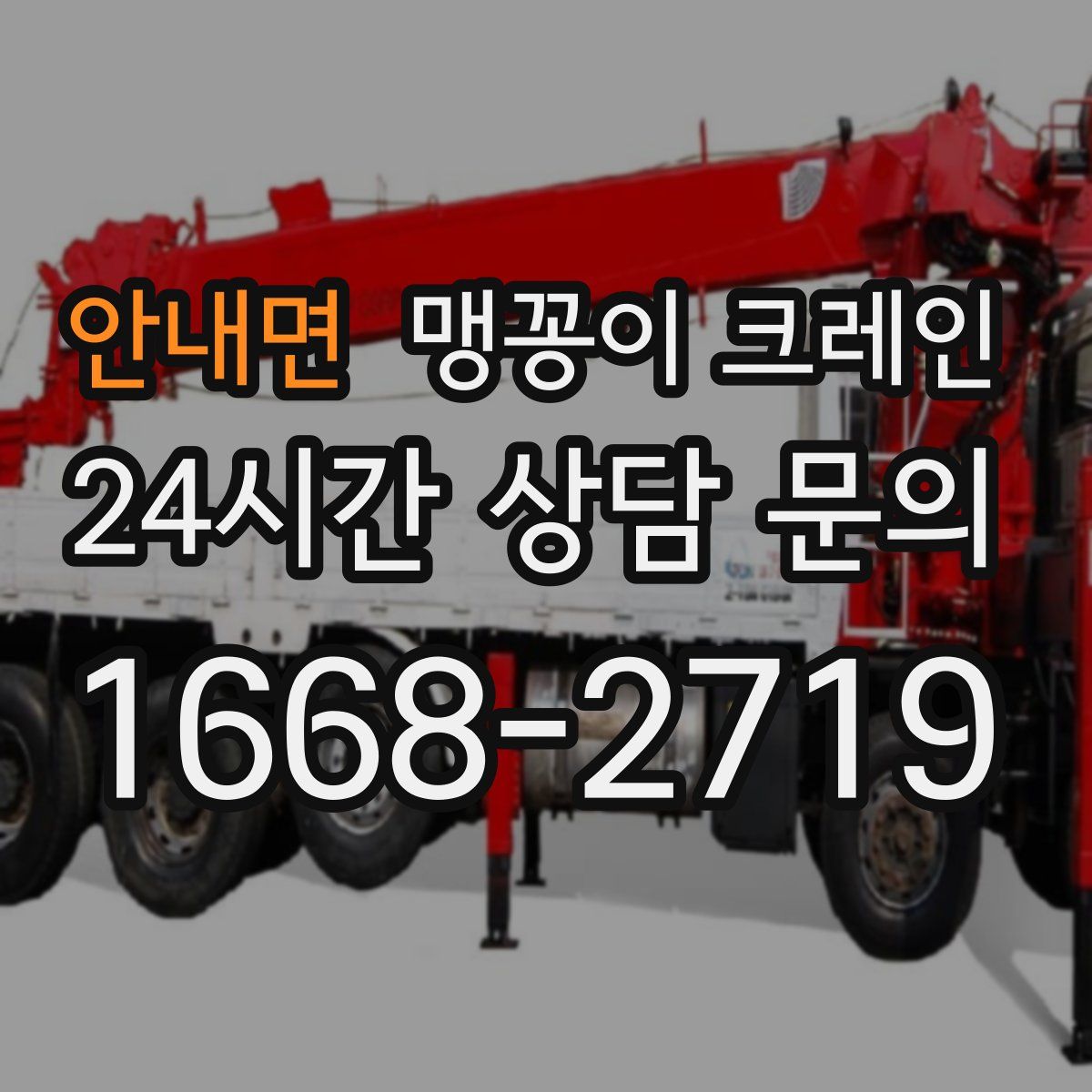 안내면 맹꽁이 크레인