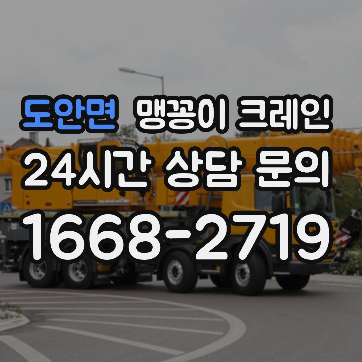 도안면 맹꽁이 크레인