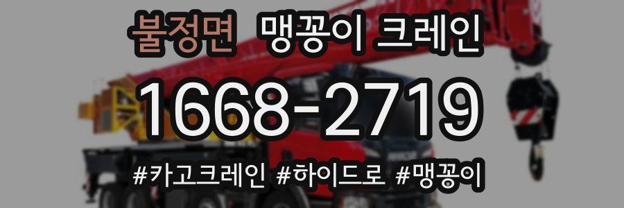 불정면 맹꽁이 크레인