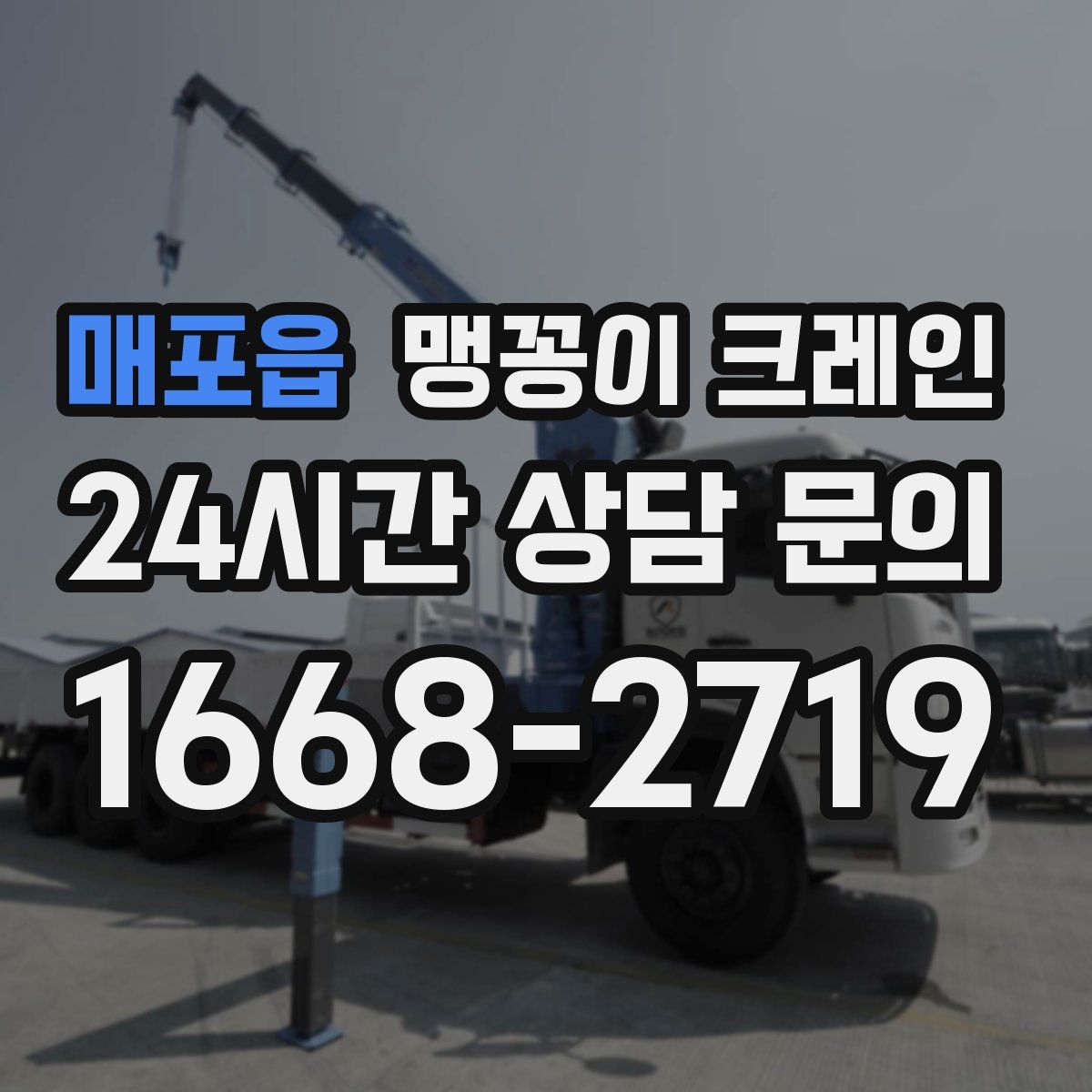 매포읍 맹꽁이 크레인