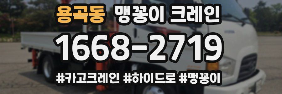 용곡동 맹꽁이 크레인