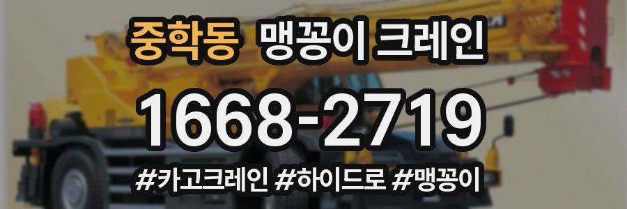 중학동 맹꽁이 크레인