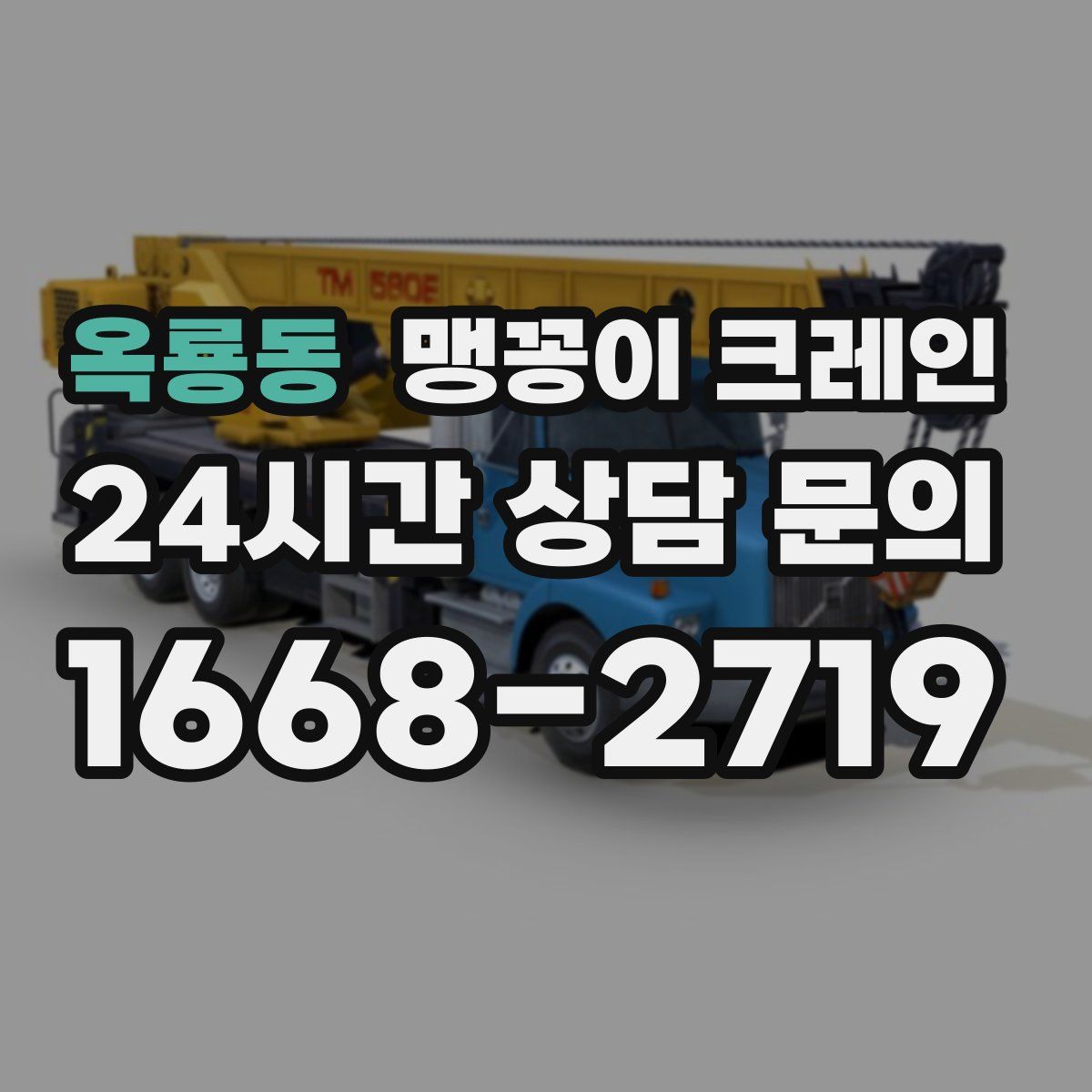 옥룡동 맹꽁이 크레인