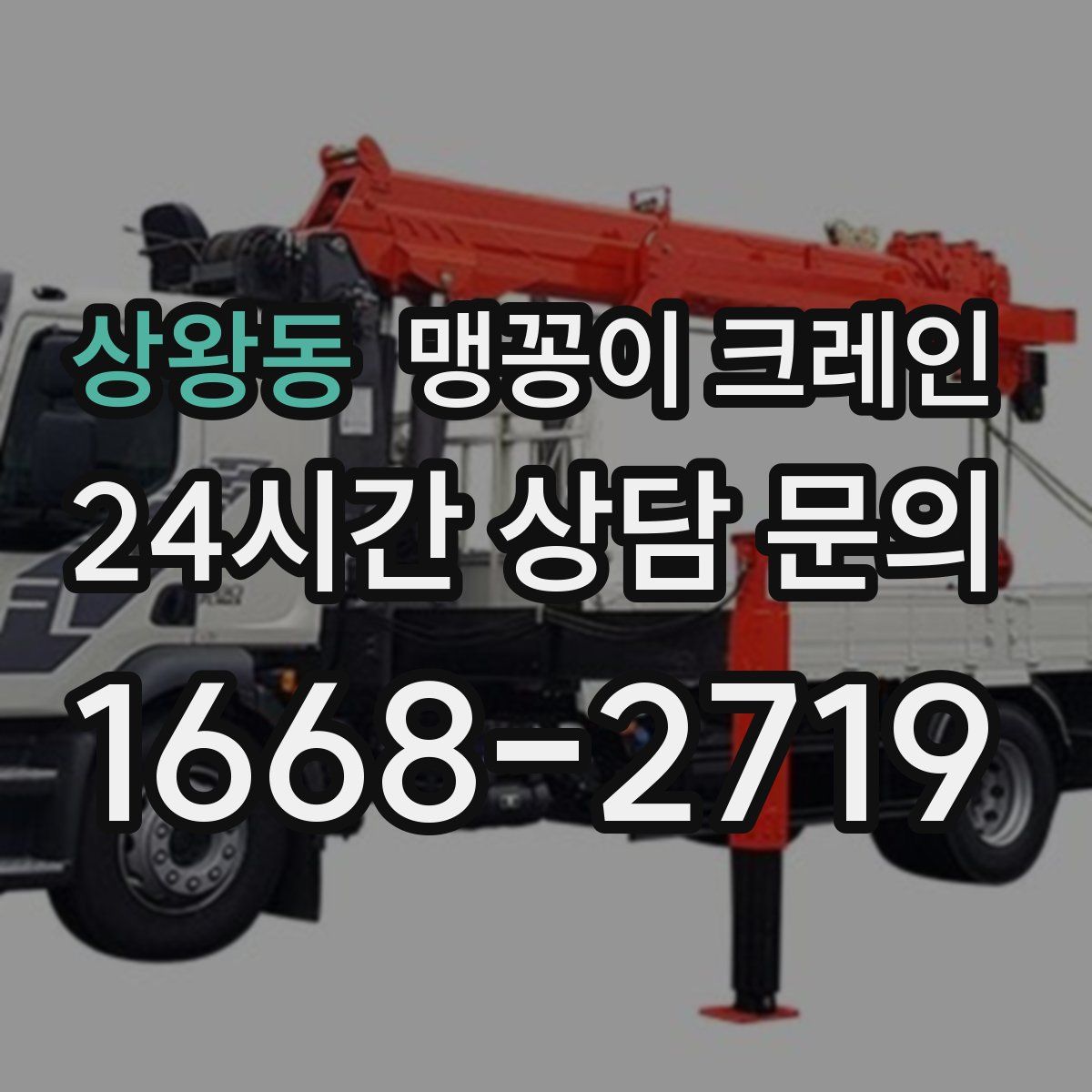 상왕동 맹꽁이 크레인