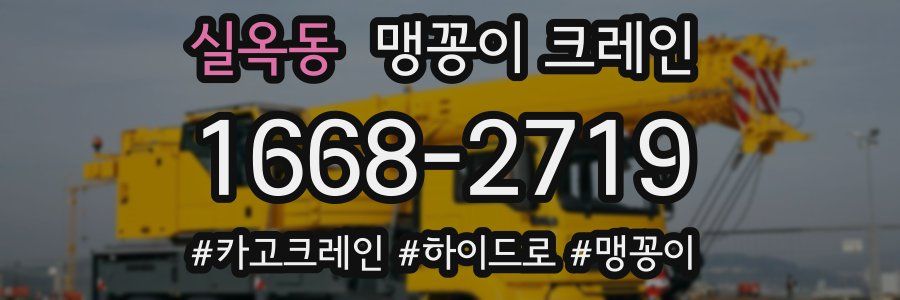 실옥동 맹꽁이 크레인