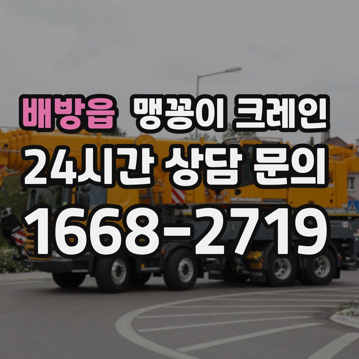 배방읍 맹꽁이 크레인