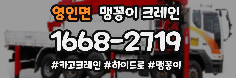 영인면 맹꽁이 크레인