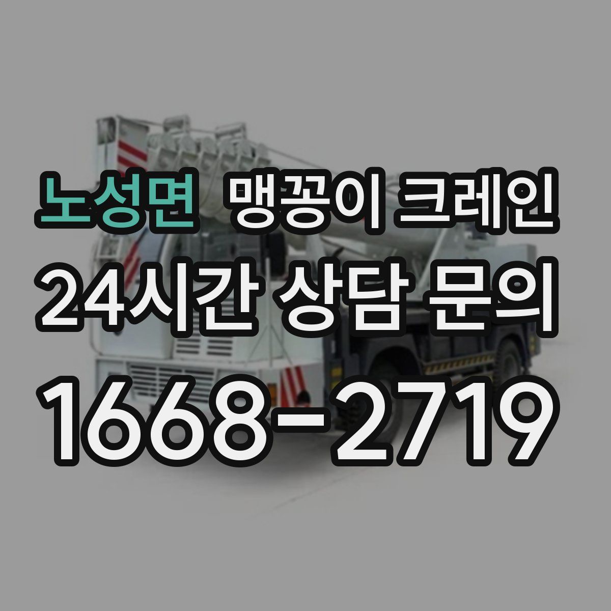 노성면 맹꽁이 크레인