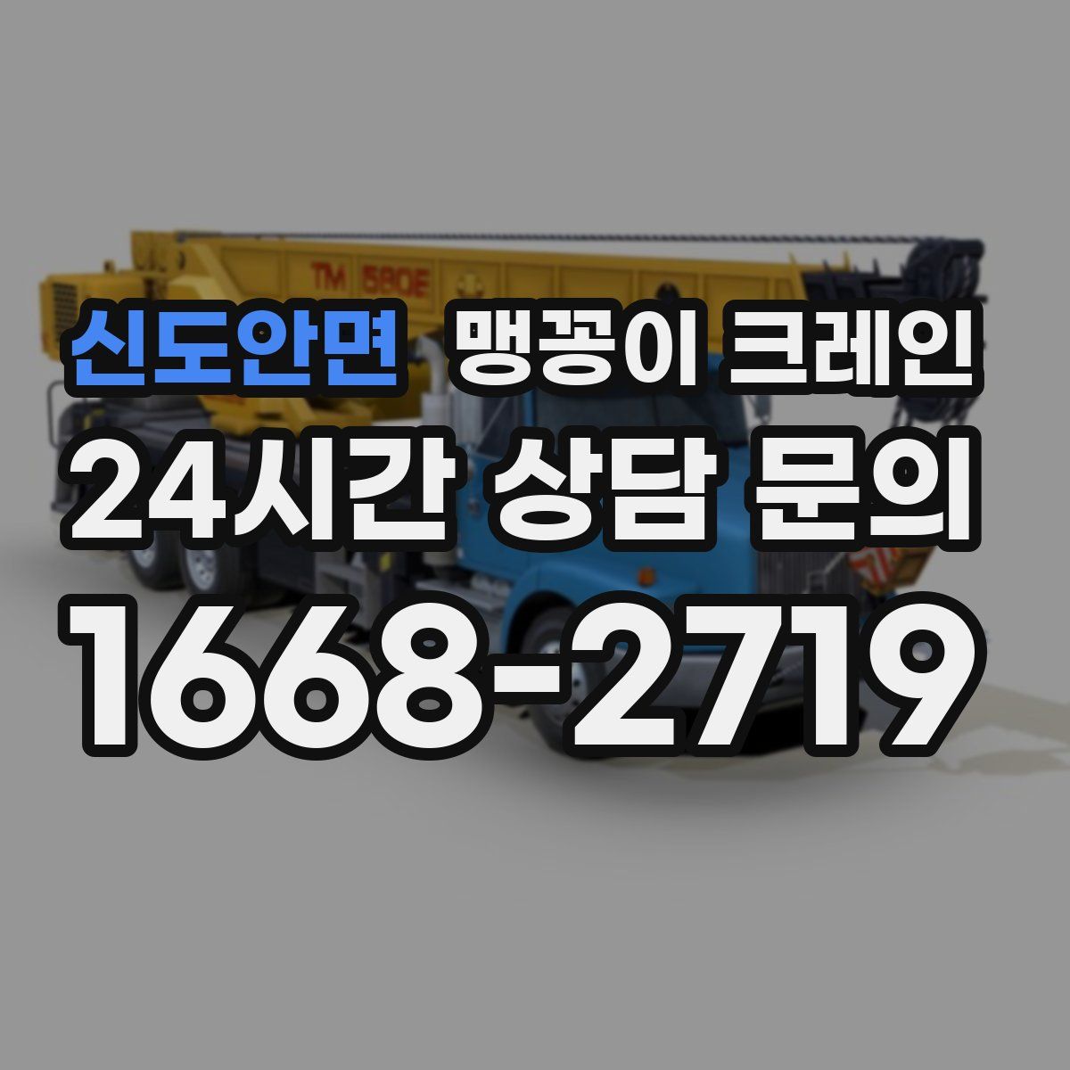 신도안면 맹꽁이 크레인