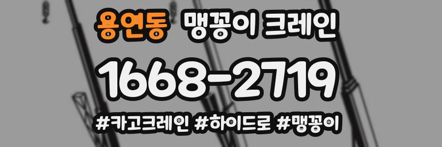 용연동 맹꽁이 크레인