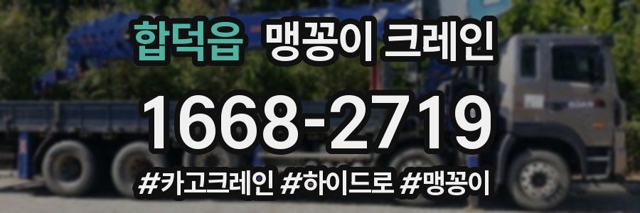 합덕읍 맹꽁이 크레인