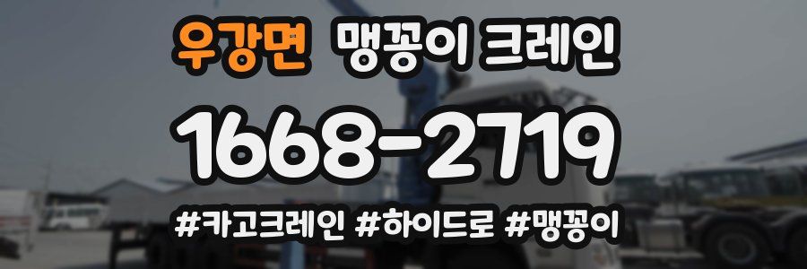 우강면 맹꽁이 크레인