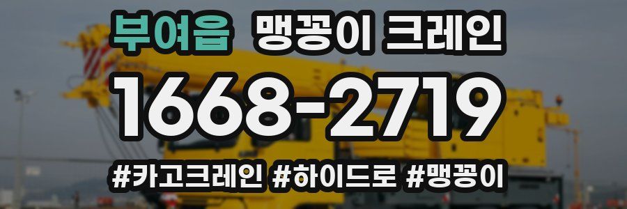 부여읍 맹꽁이 크레인