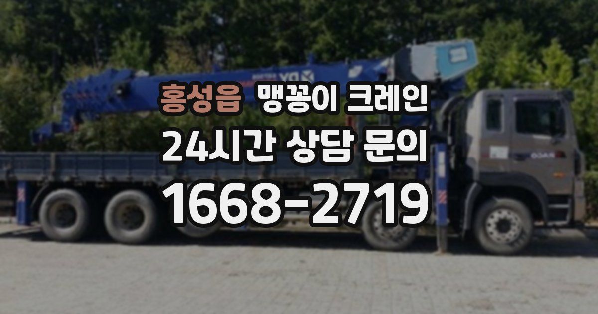 홍성읍 맹꽁이 크레인