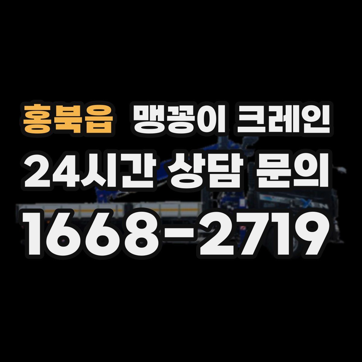 홍북읍 맹꽁이 크레인