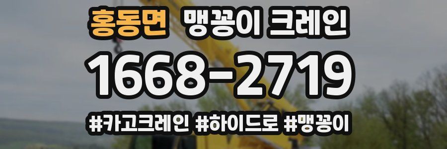 홍동면 맹꽁이 크레인