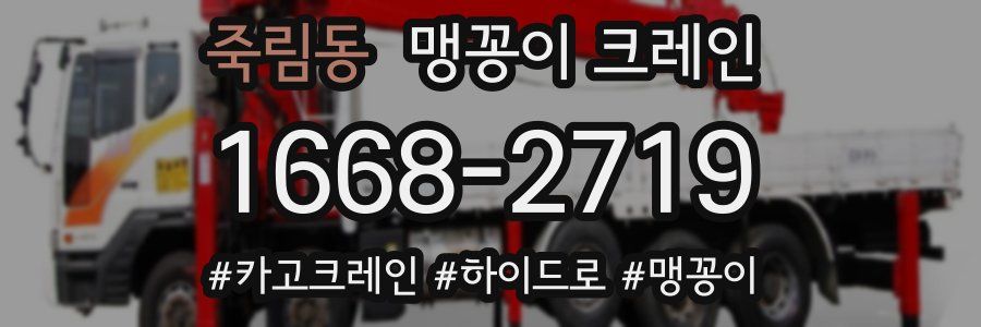 죽림동 맹꽁이 크레인