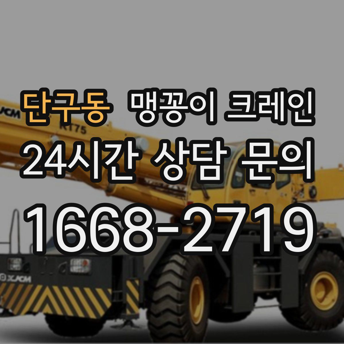 단구동 맹꽁이 크레인