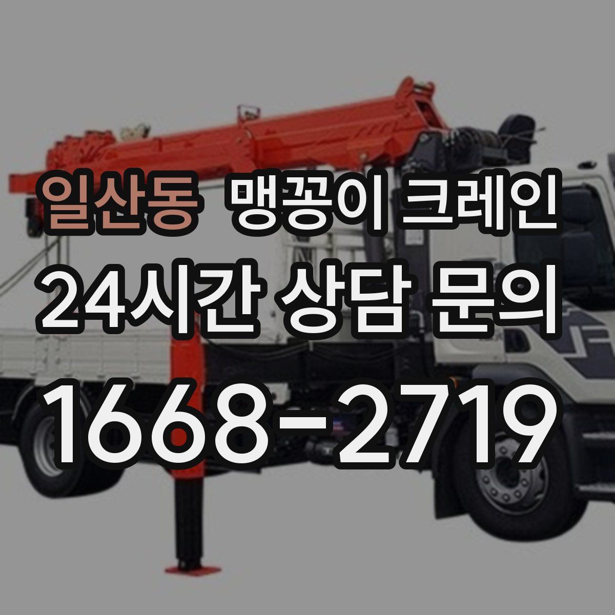 일산동 맹꽁이 크레인