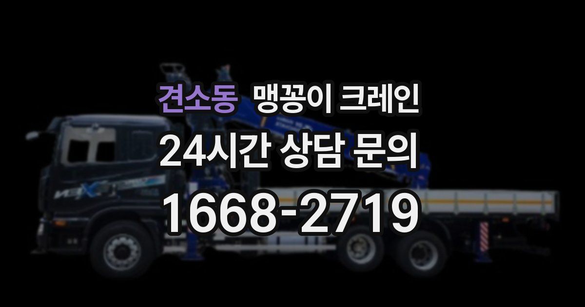 견소동 맹꽁이 크레인