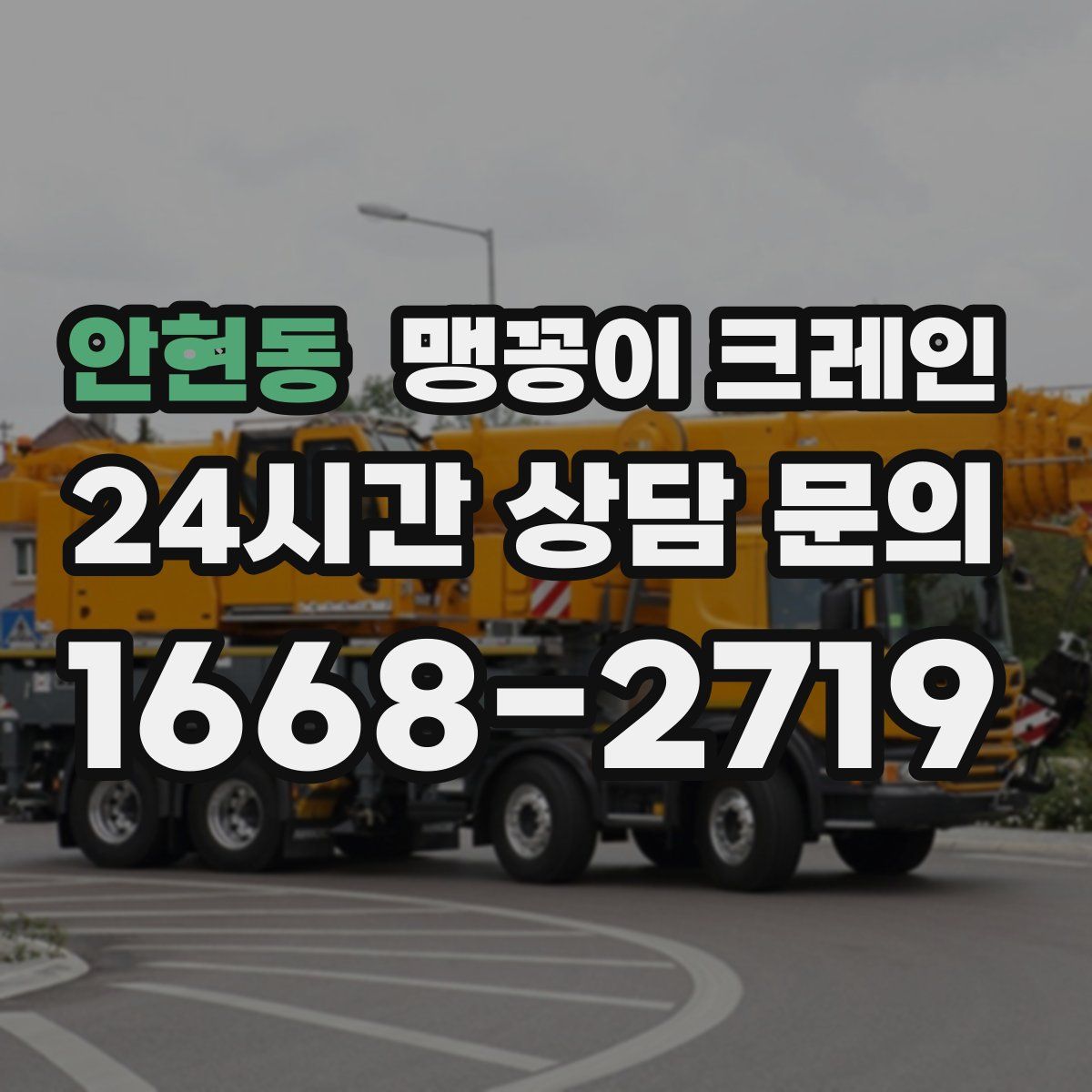 안현동 맹꽁이 크레인