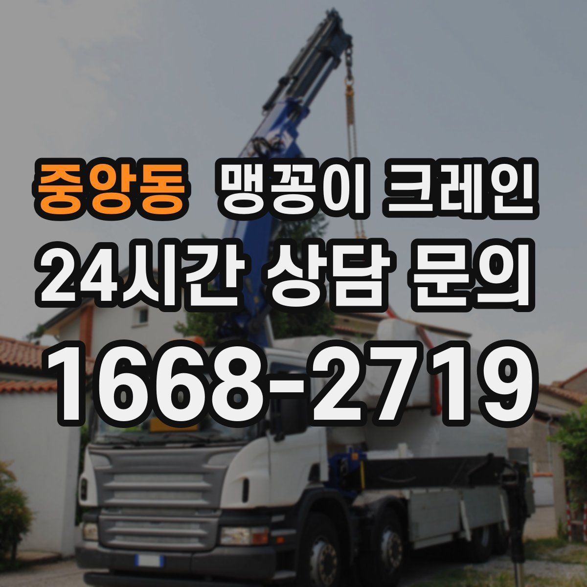 중앙동 맹꽁이 크레인