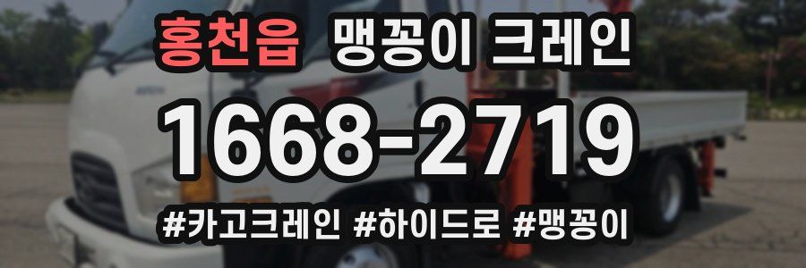 홍천읍 맹꽁이 크레인