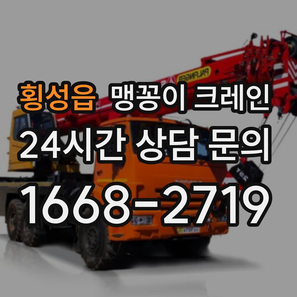 횡성읍 맹꽁이 크레인