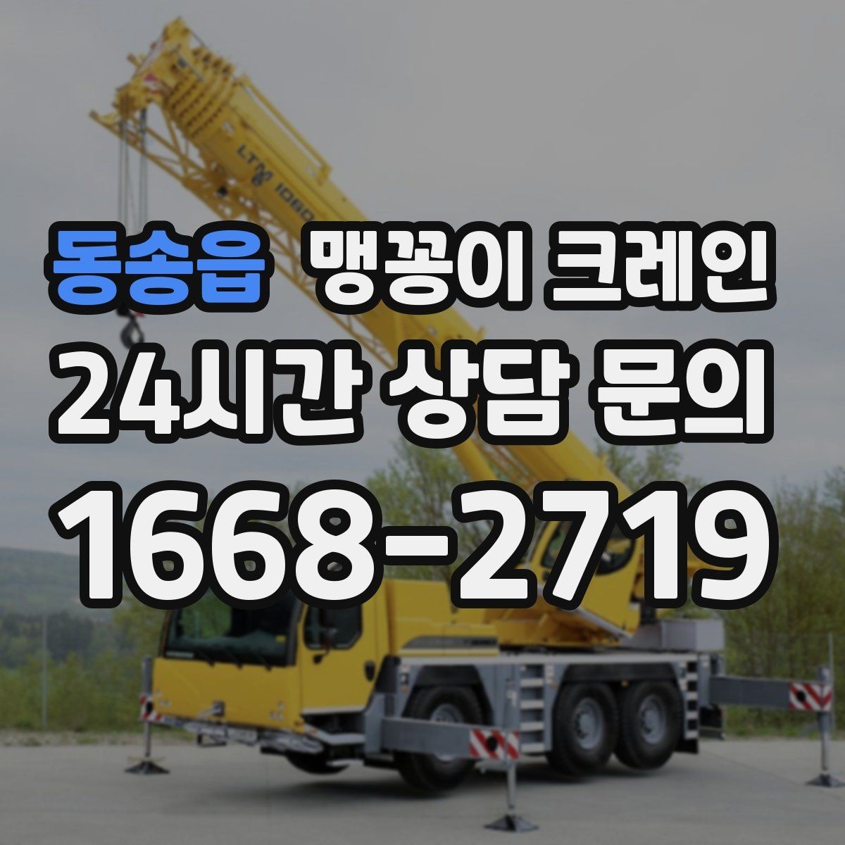 동송읍 맹꽁이 크레인 설치 자리 선정이 작업 성공을 좌우하는 이유
