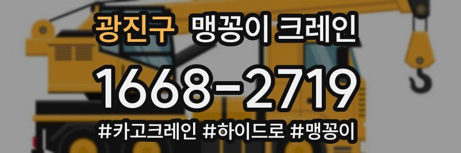 광진구 맹꽁이 크레인